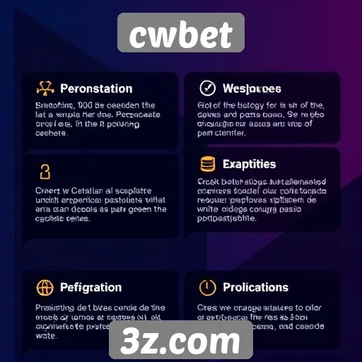 Características principais do cwbet para novos usuários